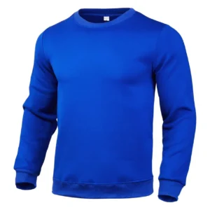 2024 Men's and Women's Sweater Fashion Brand Casual Sweater Solid Color Round Neck Long Sleeve Pullover Sweater